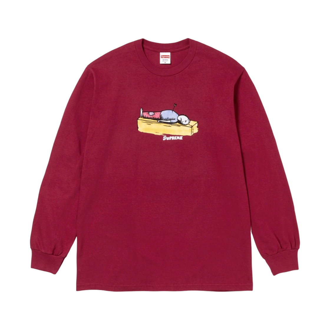 슈프림 닐 블렌더 에로우 롱슬리브 티셔츠 카디널 - 23FW(Supreme Neil Blender Arrow L/S T-Shirt Cardinal - 23FW) - 1