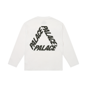 Palace P3 Long Sleeve White - 24FW