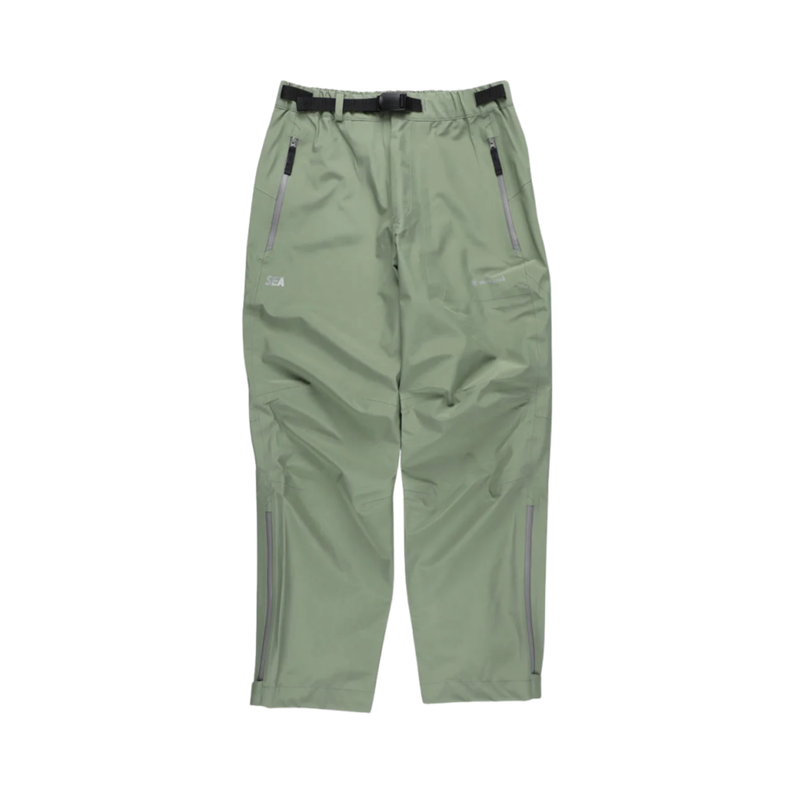 스노우 피크 x 윈드 앤 씨 고어텍스 레인 팬츠 폴리지(Snow Peak x Wind and Sea Gore-Tex Rain Pant Foliage)