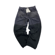 Undermycar Dival Real Divided Damage Washed Pants Inkwell - 23FW