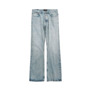 Balenciaga Low Waist Straight Pants Light Blue