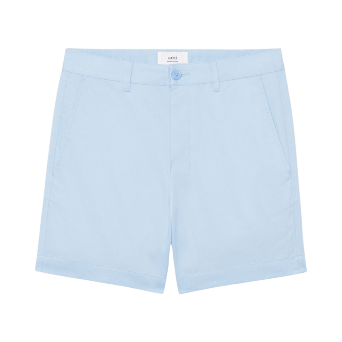 아미 치노 숏 팬츠 스카이 블루(AMI Chino Short Pants Sky Blue) - 1