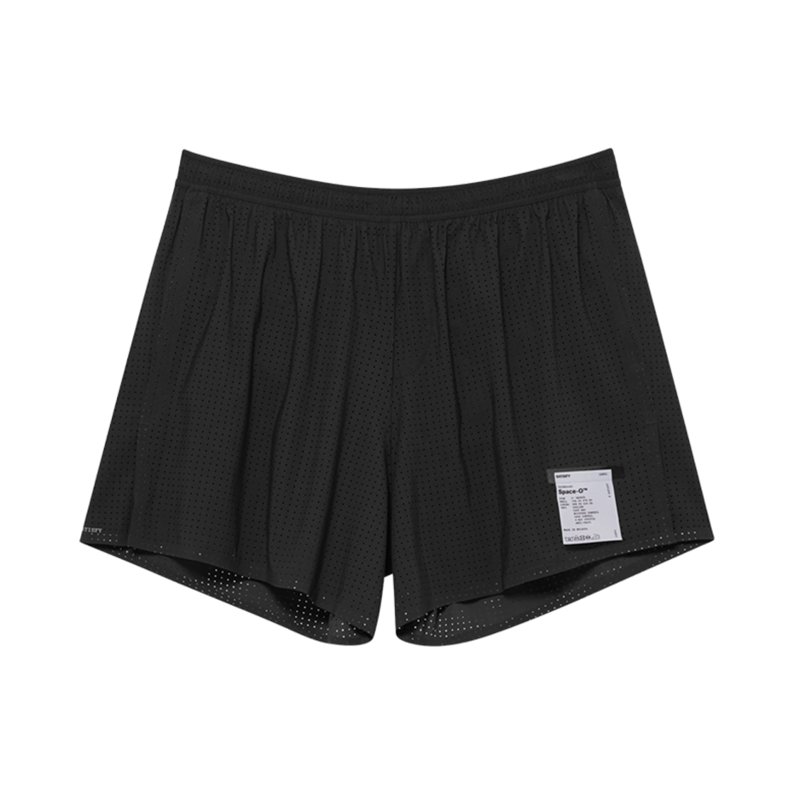새티스파이 스페이스-O 5인치 쇼츠 블랙(Satisfy Space-O 5 Inch Shorts Black)