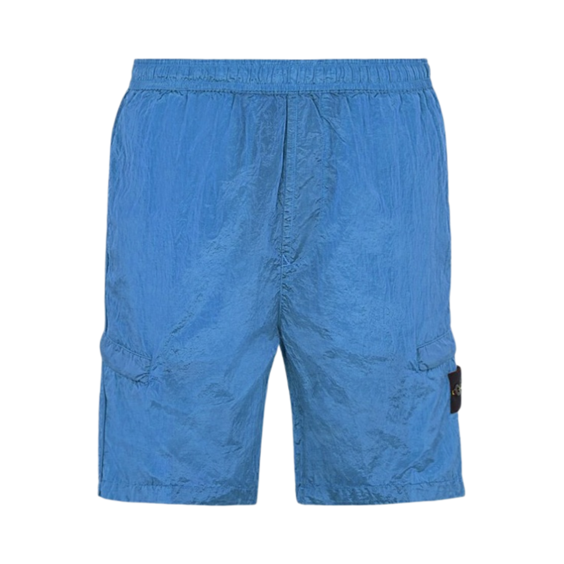 7615L1721-V0046 Stone Island L1721 Nylon Metal Garment Dyed Bermuda Shorts Powder Blue - 22SS
