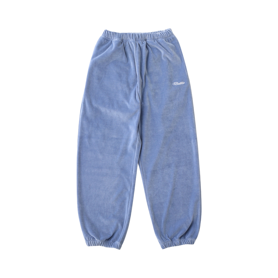 배드블루 벨로아 팬츠 스카이블루(BadBlue Velour Pants Skyblue)