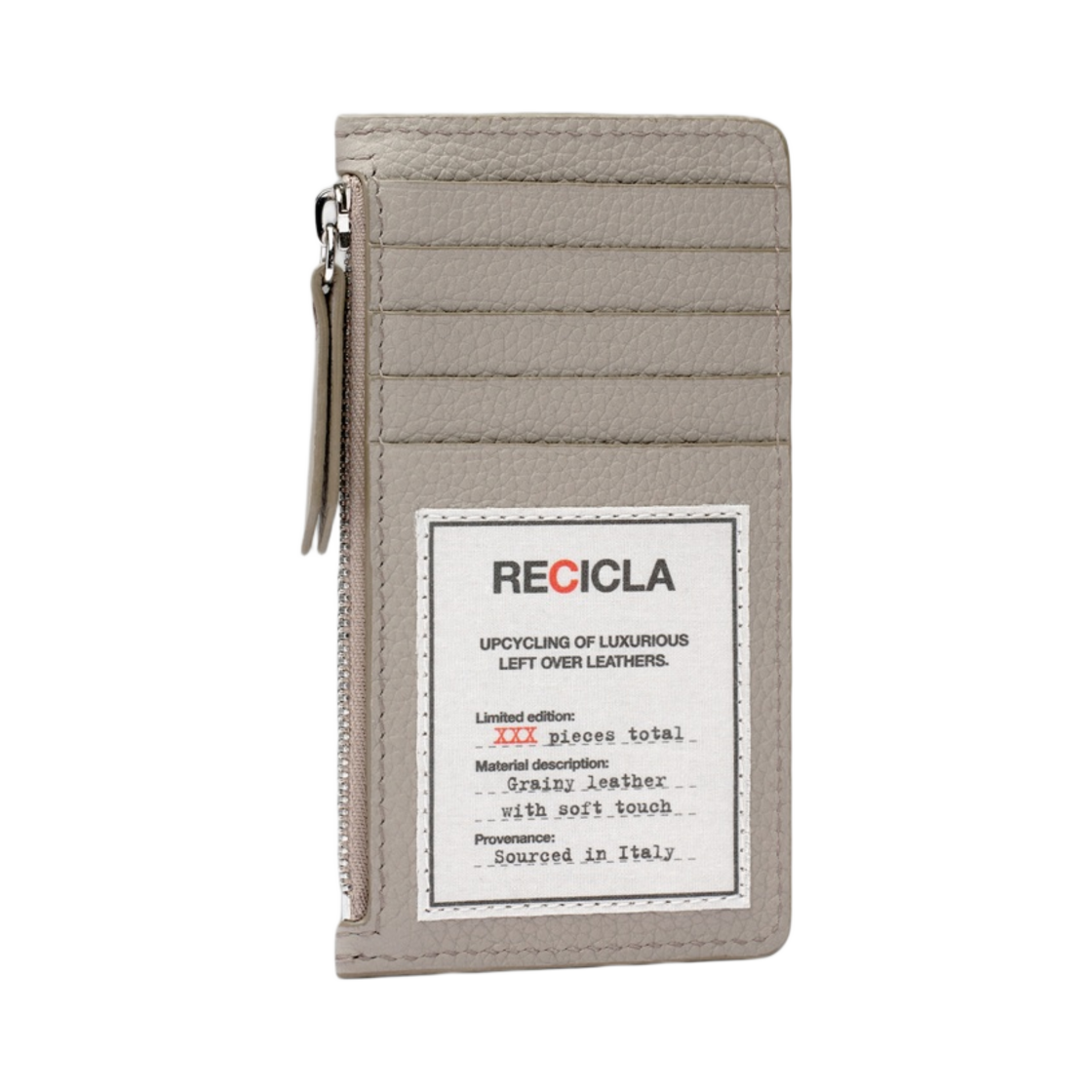 메종 마르지엘라 레시클라 카드 홀더 소프트 그레이(Maison Margiela Recicla Card Holder Soft Grey) - 1
