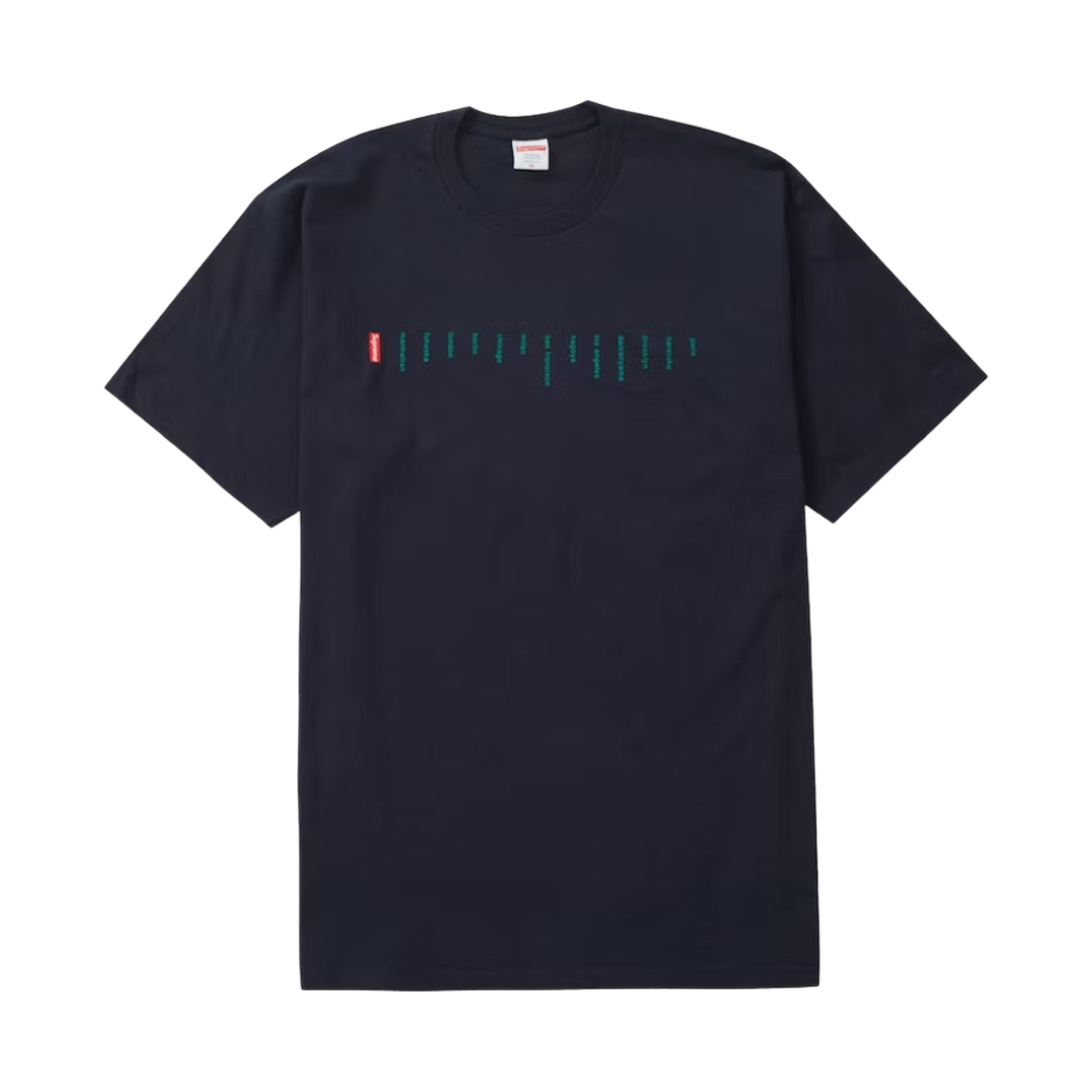 슈프림 로케이션 티셔츠 네이비 - 23SS