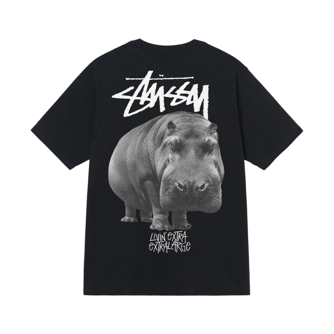 스투시 리빈 라지 티셔츠 블랙 | Stussy | KREAM