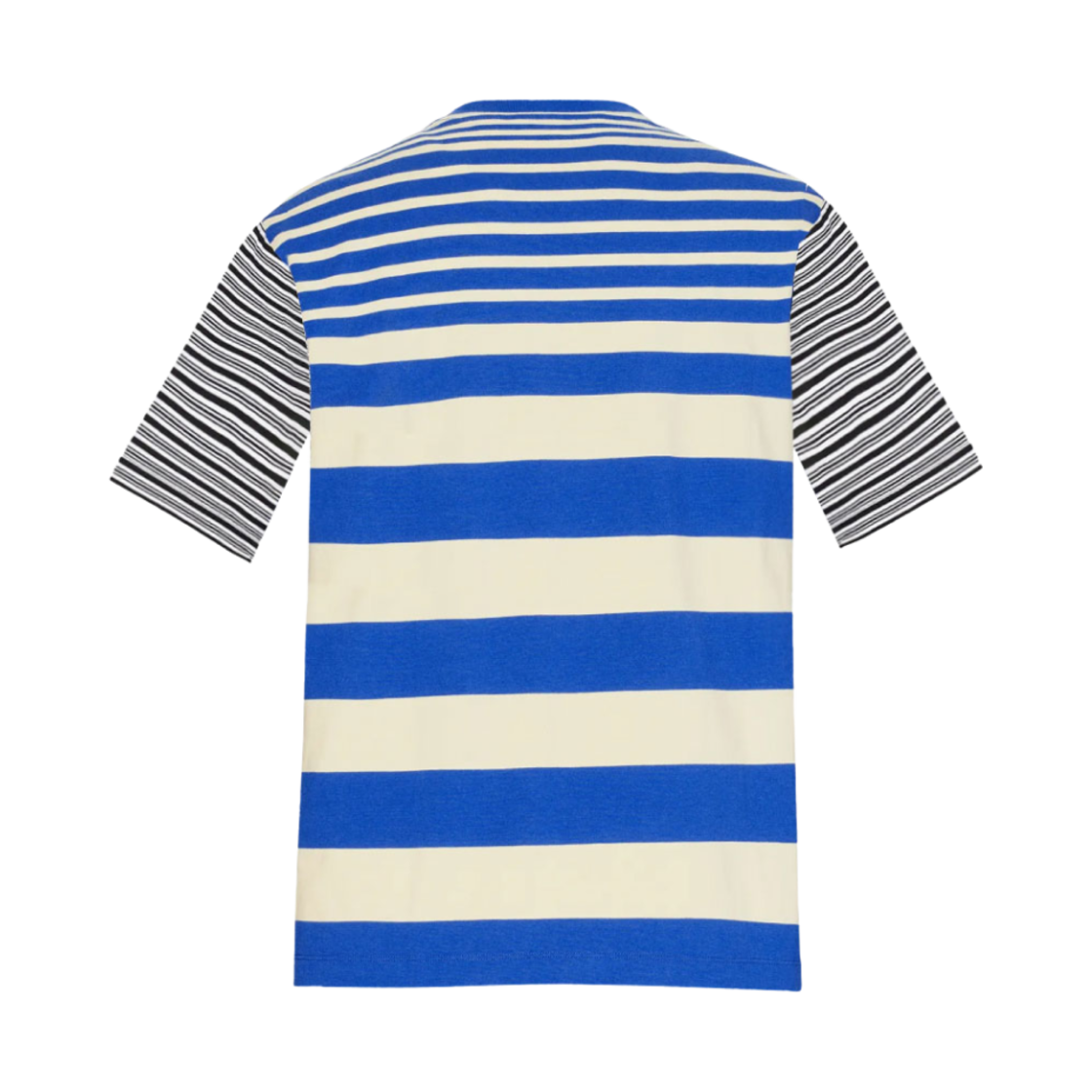 유니클로 x 마르니 스트라이프 크루넥 숏슬리브 티셔츠 블루(Uniqlo x Marni Striped Crewneck Short Sleeve T-Shirt Blue) - 2