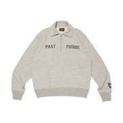 Human Made Half-Zip Sweatshirt Gray