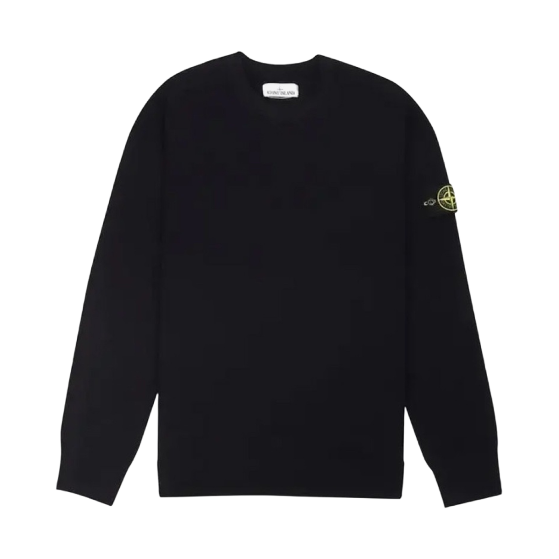 스톤 아일랜드 508A1 스트레치 울 크루넥 니트 네이비 블루 - 21FW(Stone Island 508A1 Stretch Wool Crewneck Knit Navy Blue - 21FW) - 1