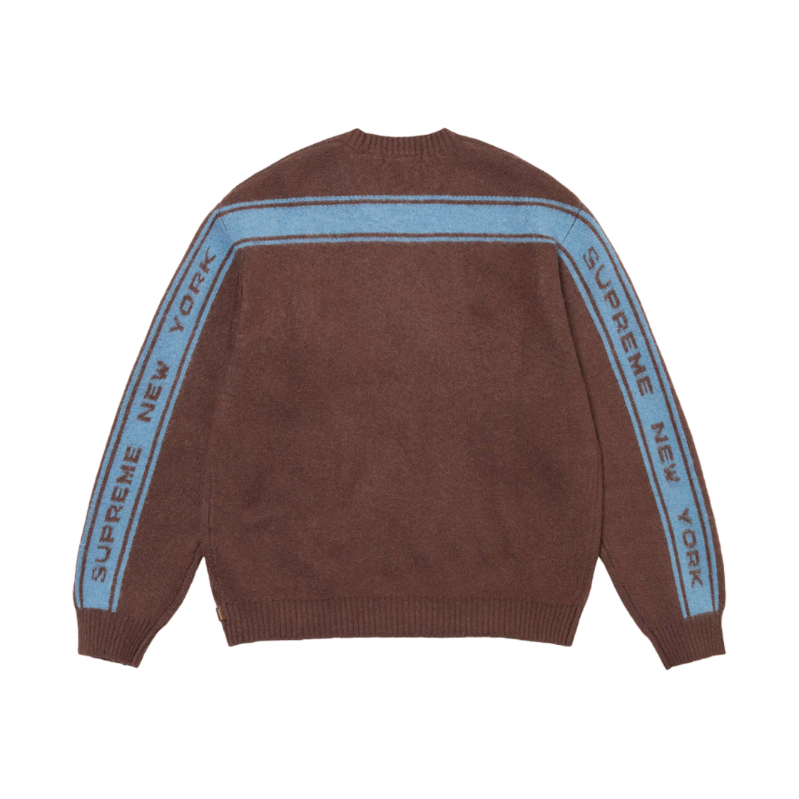 슈프림 백 스트라이프 스웨터 브라운 - 24FW(Supreme Back Stripe Sweater Brown - 24FW) - 2