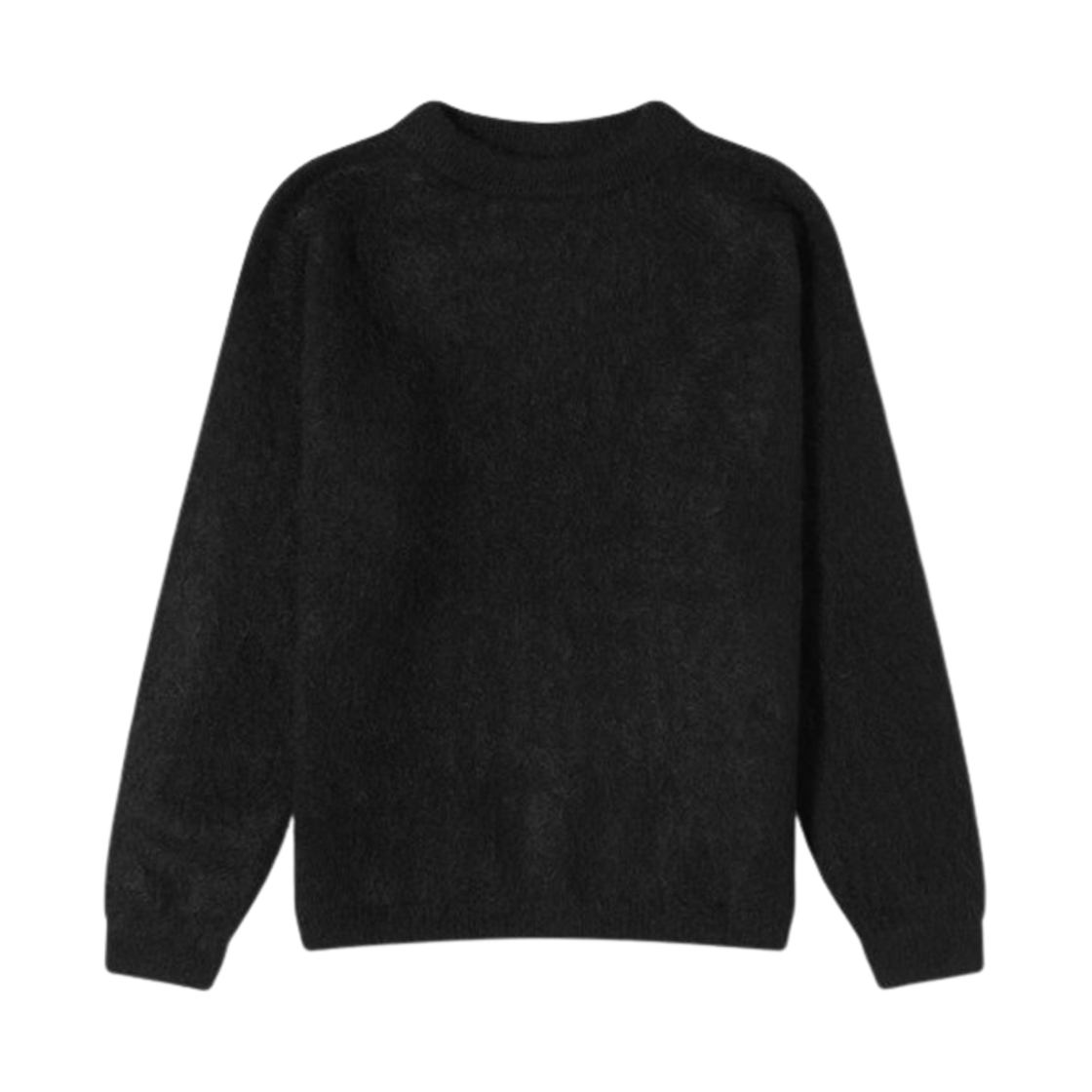 (W) 아크네 스튜디오 크루넥 울 모헤어 점퍼 블랙((W) Acne Studios Crew Neck Wool Mohair Jumper Black) - 1