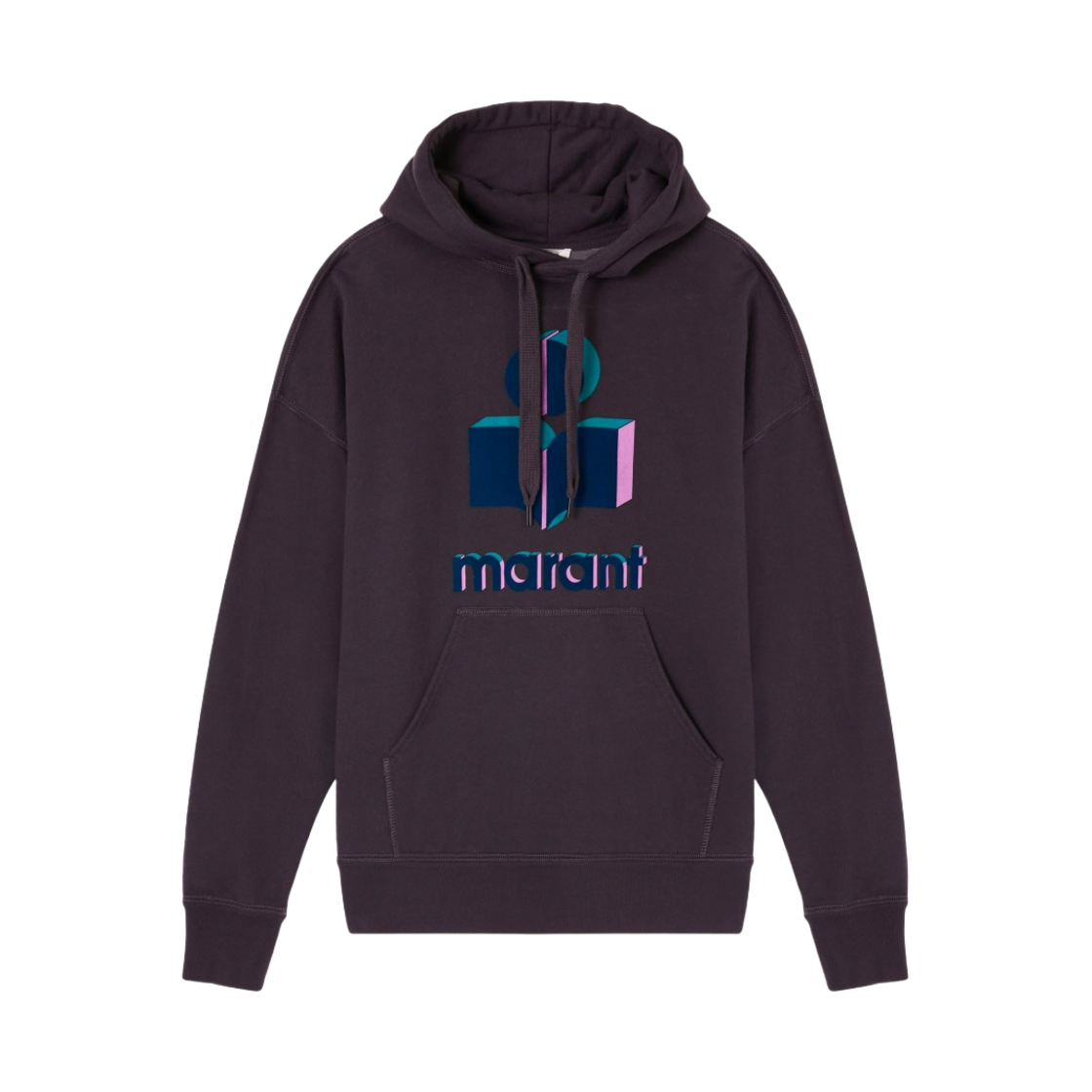 SW0055-22P039H-30FN Isabel Marant Miley Hoodie Faded Night - 22SS