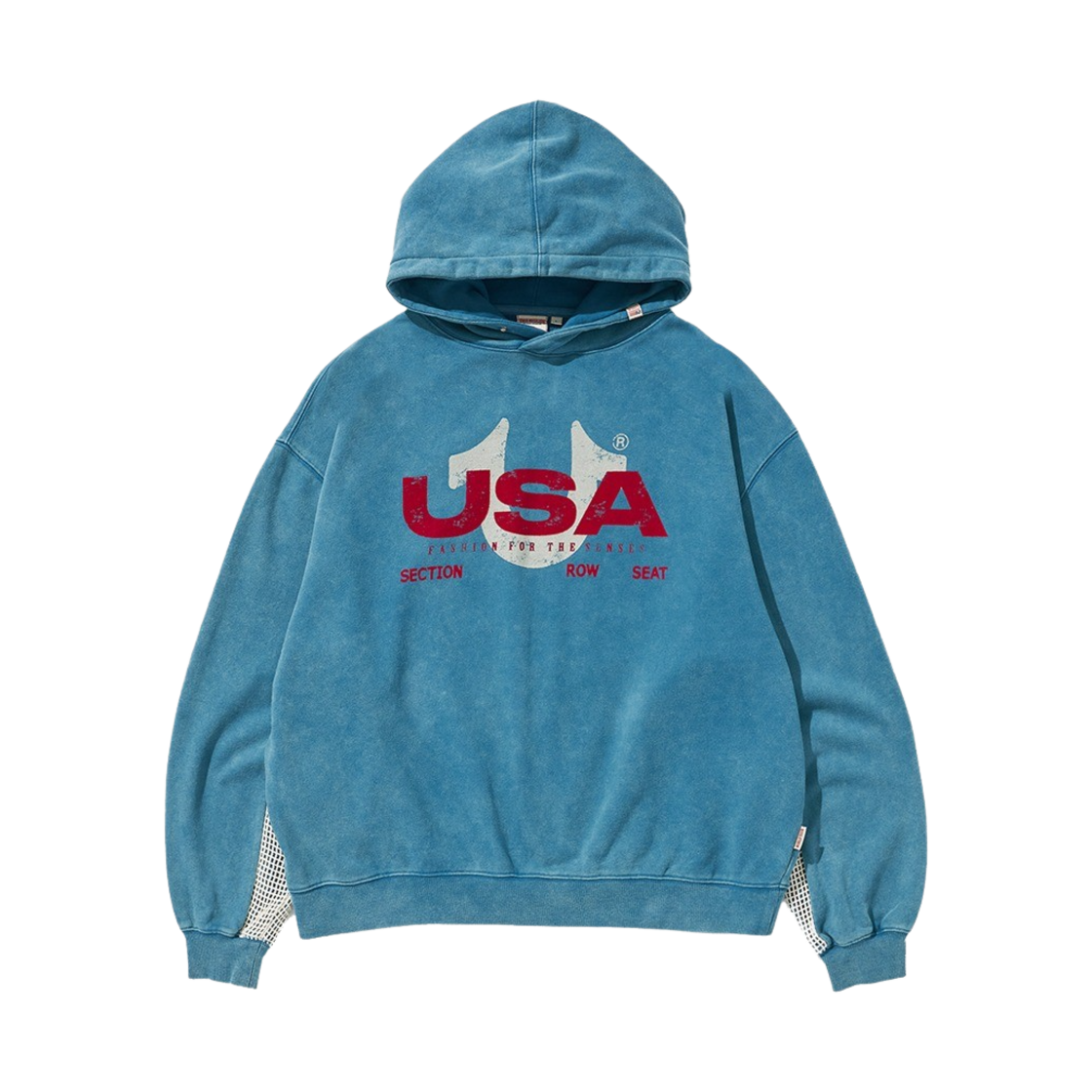 트루릴리젼 세이프티 넷 후디 인디고