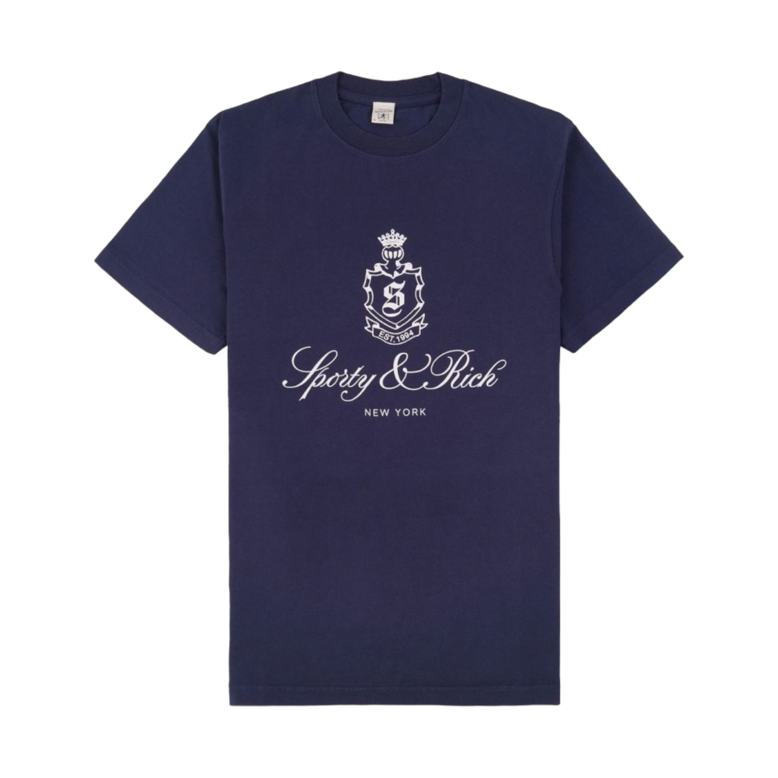 스포티 앤 리치 방돔 티셔츠 네이비 화이트(Sporty & Rich Vendome T-Shirt Navy White) - 1