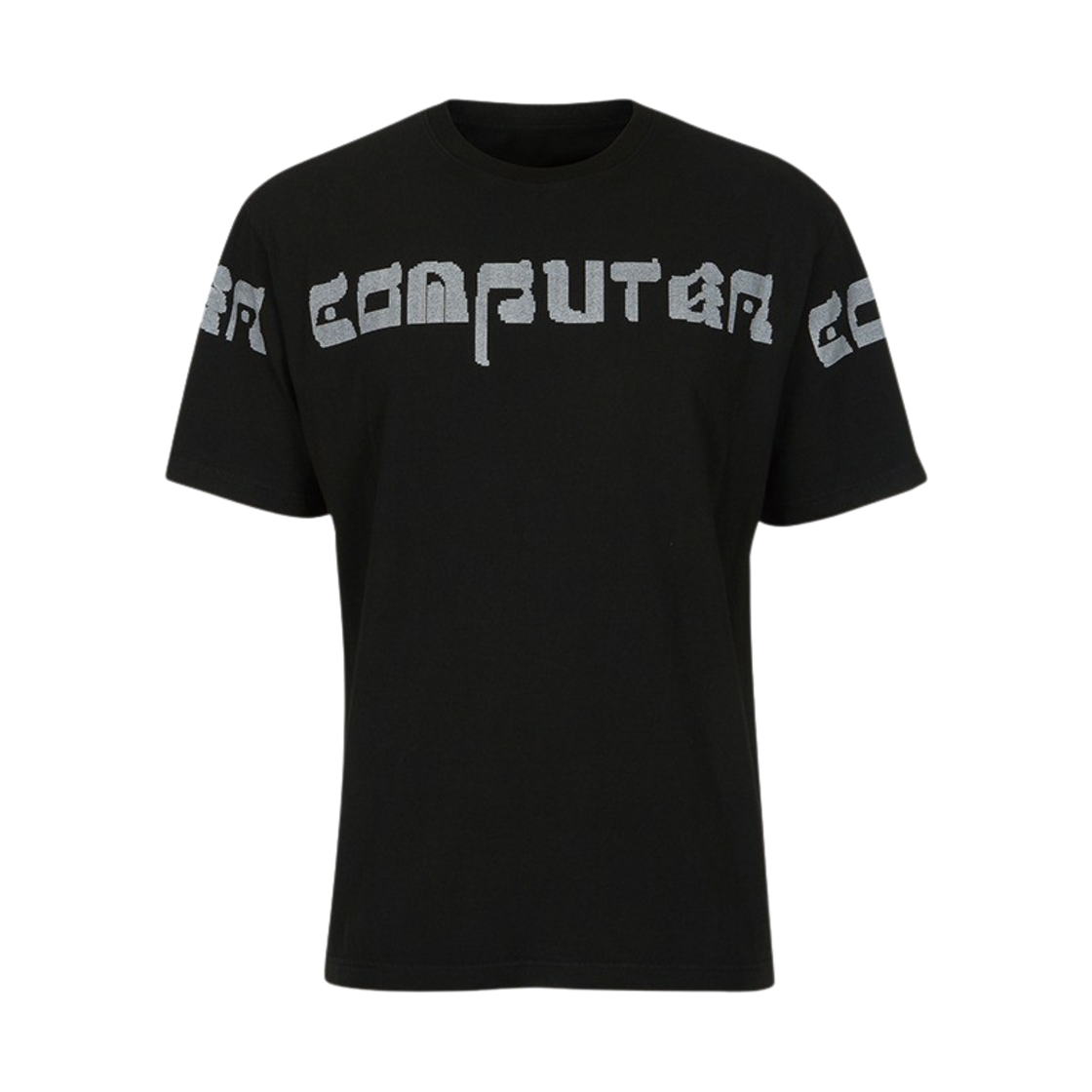 CF23TP03 Computer Format Around T-Shirt Black
