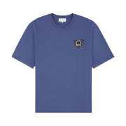 Maison Kitsune Surf Collage Oversize T-Shirt Storm Blue