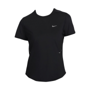 (W) Nike Swift Dri-Fit Short Sleeve Running Top Black - Asia