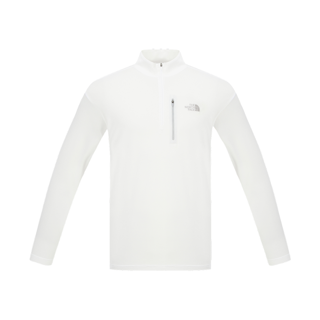 NT7LR02C The North Face Bisti L/S Zip T-Shirt White - 25SS