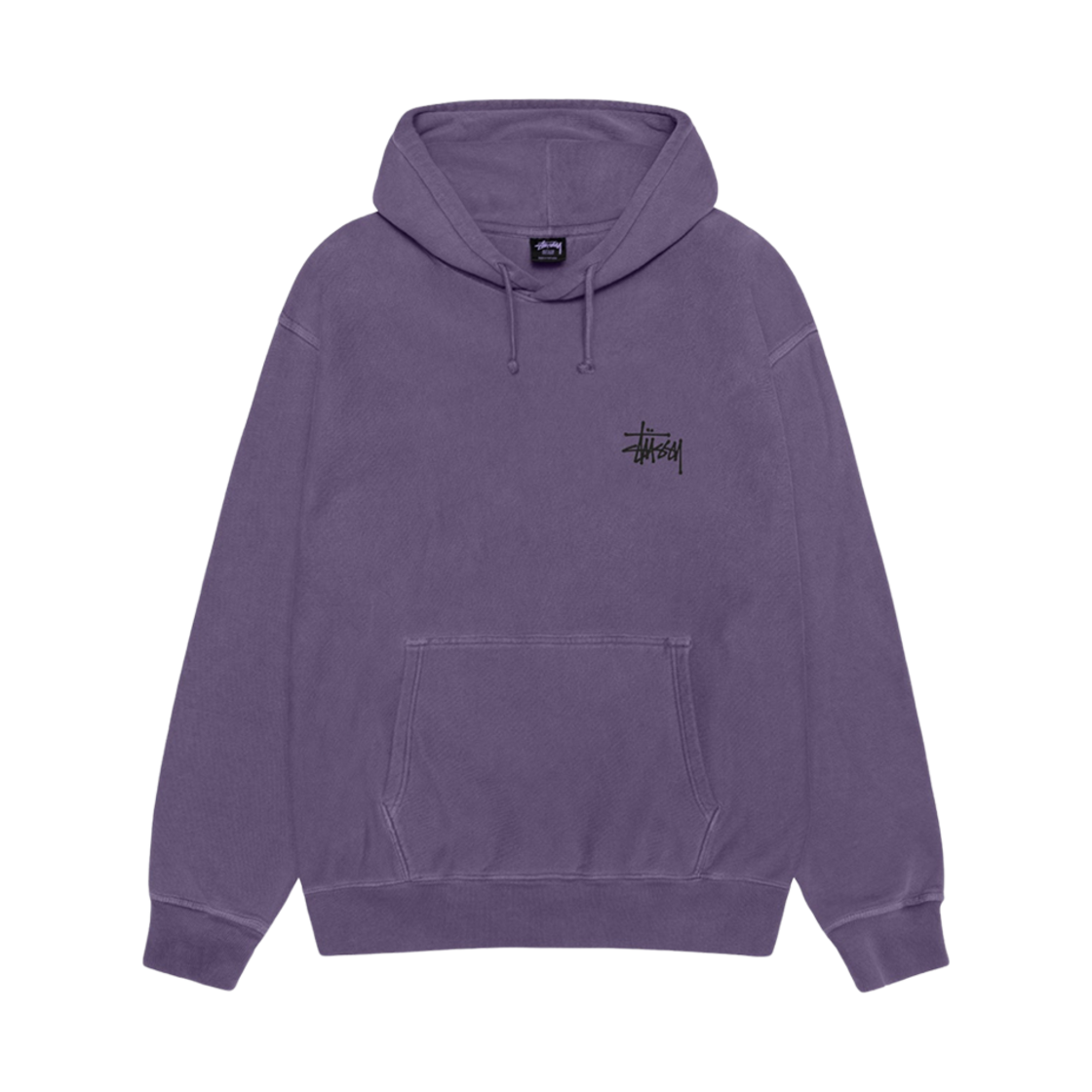 스투시 베이직 피그먼트 다이드 후드 그레이프(Stussy Basic Pigment Dyed Hoodie Grape) - 2
