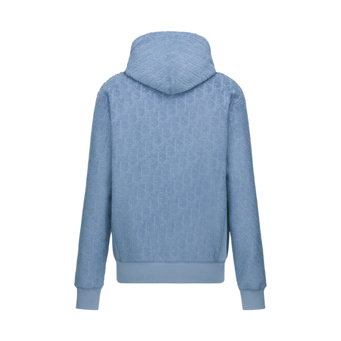 디올 오블리크 테리 자카드 릴렉스핏 후드 스웨트셔츠 블루(Dior Oblique Terry Jacquard Relaxed-Fit Hooded Sweatshirt Blue) - 2