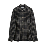 Our Legacy Above Shirt Black Fishnet Cloth