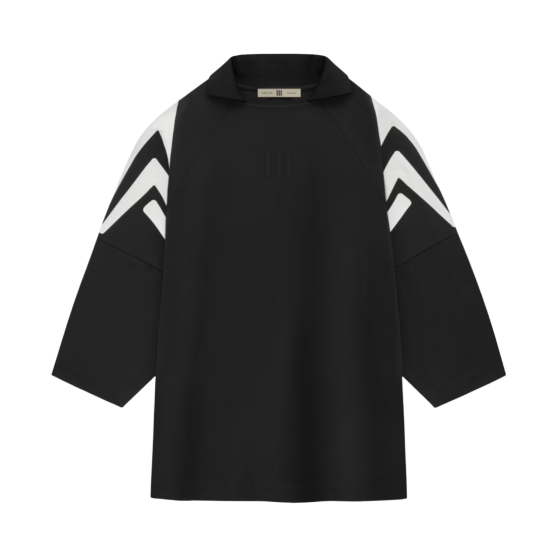 IS5363 Adidas x Fear of God Athletics Adi Nation Goalie Jersey Black - KR Sizing