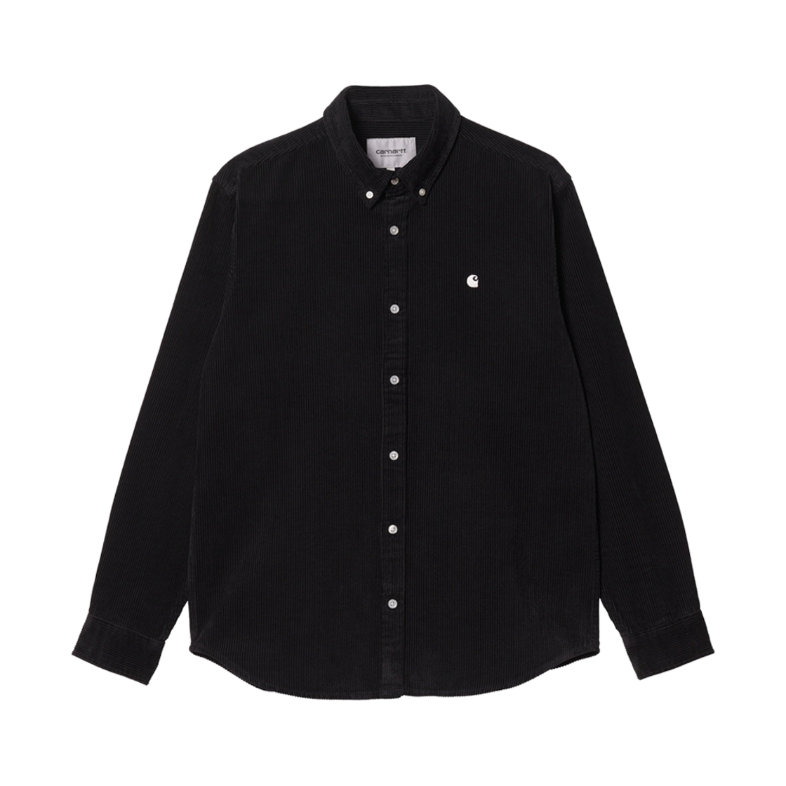 I029958-K02-XX Carhartt WIP Madison Cord Shirt Black Wax