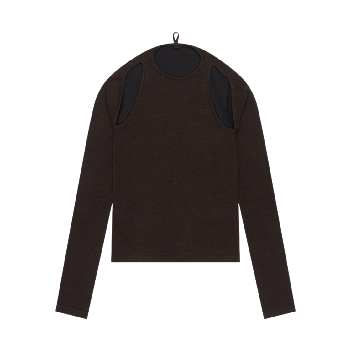쿄 타입 A 스카프 티 브라운(Kyo Type A Scarf Tee Brown)