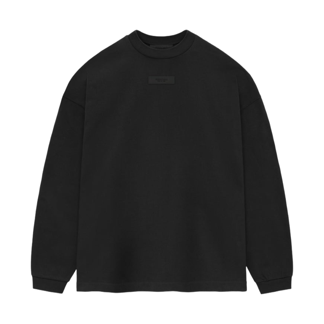 - Essentials Long Sleeve T-Shirt Black - 24SS