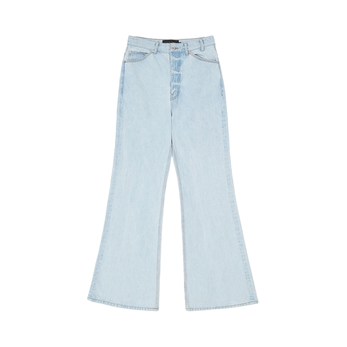 에스티유 24 썸머 플레어 데님 팬츠 라이트 블루