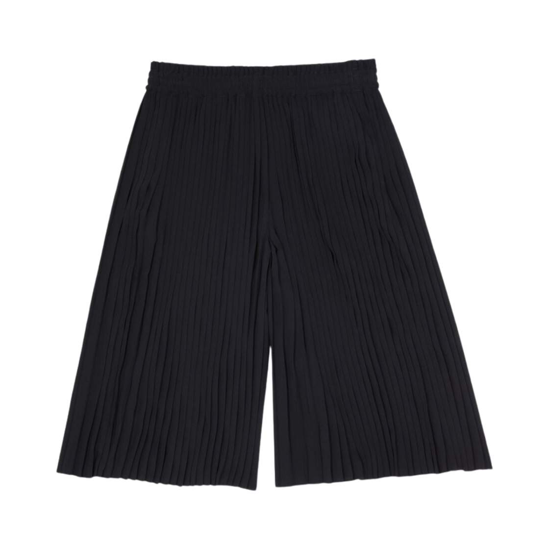 S52MU0099S43455900 (W) MM6 Maison Margiela Mid Length Pleated Skirt Black