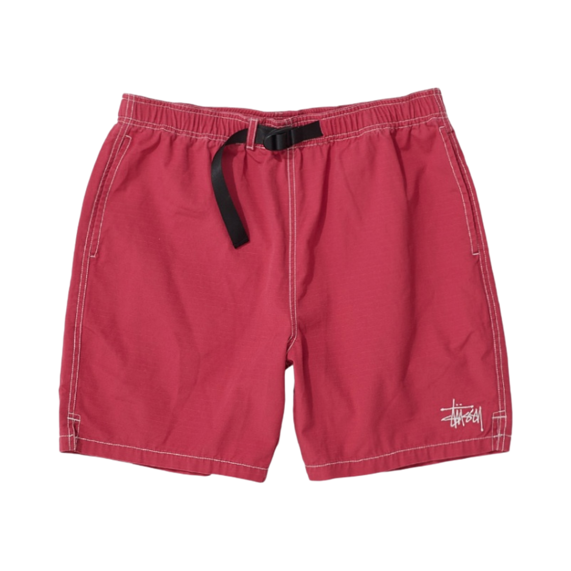112283 Stussy Ripstop Mountain Shorts Magenta