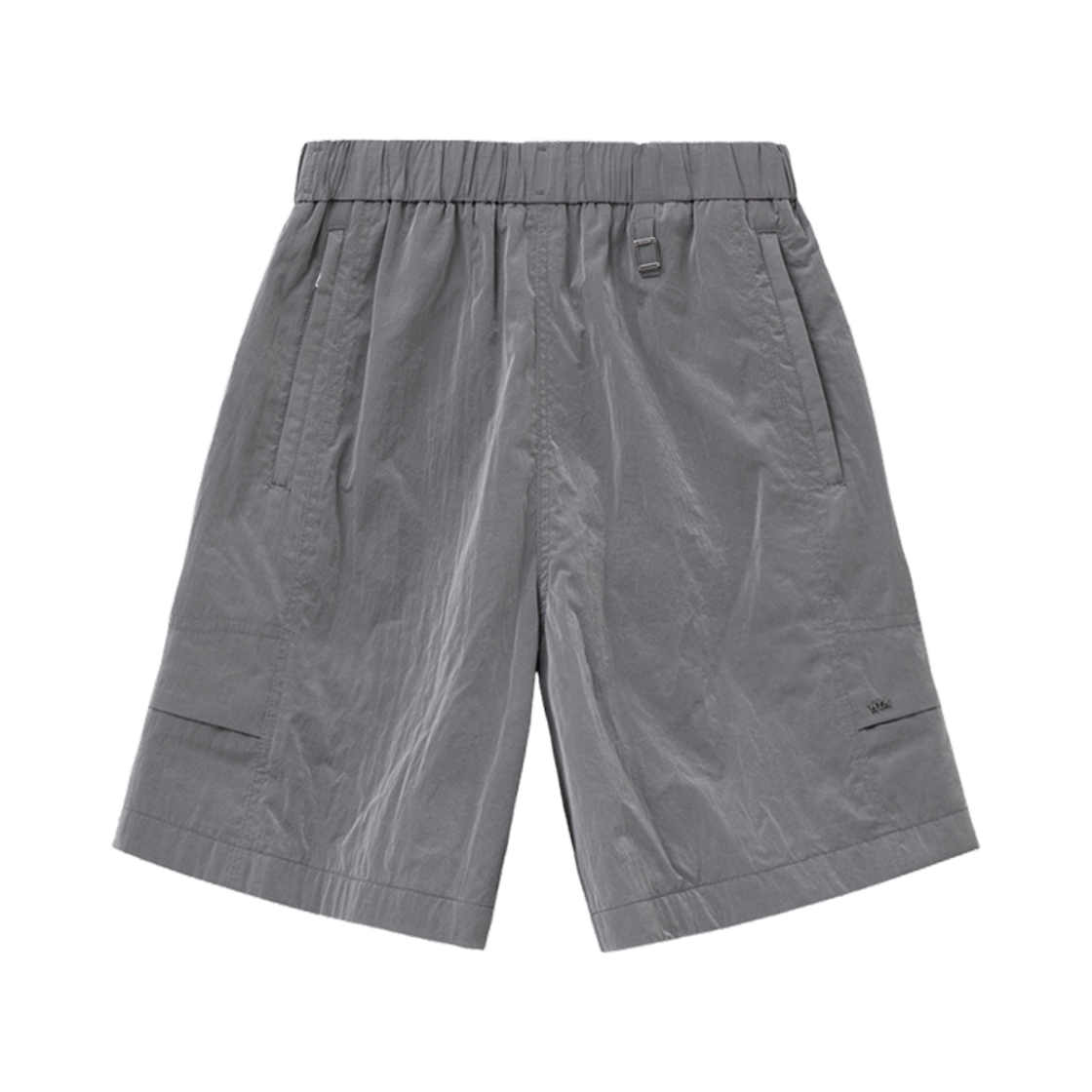 W251PT36925G Wooyoungmi Nylon Banding Shorts Grey - 25SS