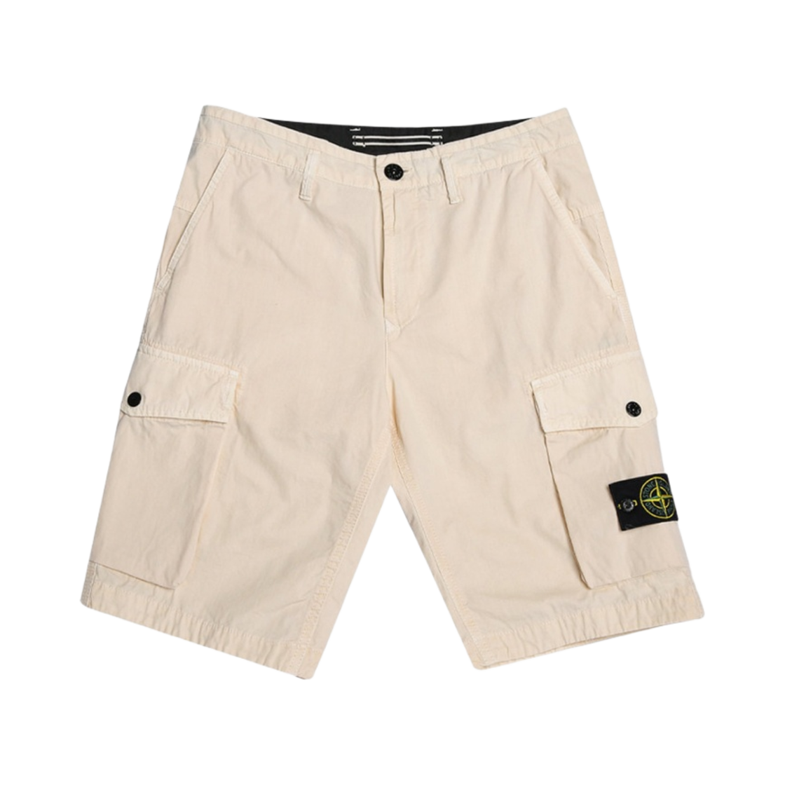 스톤 아일랜드 L0803 버뮤다 쇼츠 아이보리 - 21SS