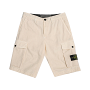 Stone Island L0803 Bermuda Shorts Ivory - 21SS