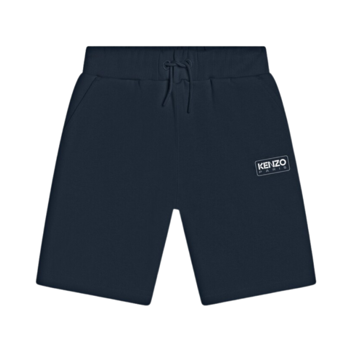 (키즈) 겐조 플리스 버뮤다 쇼츠 네이비 블루((Kids) Kenzo Fleece Bermuda Shorts Navy Blue)