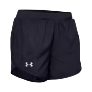 (W) Under Armour Fly-By 2.0 Shorts Black Reflective