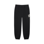 Stussy Fleece Pants Sport Crackle Washed Black