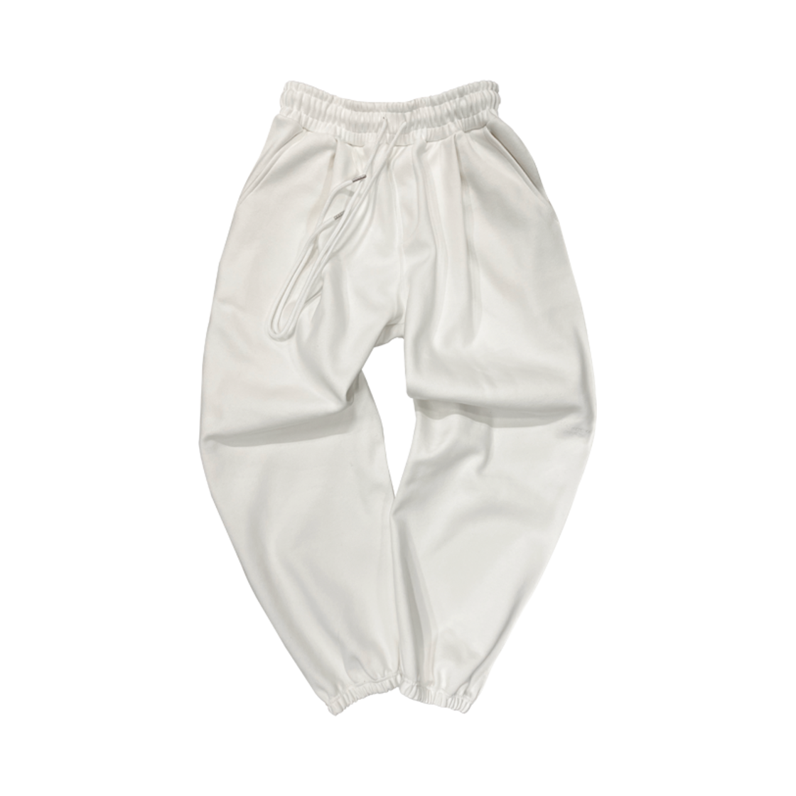 UMCM3CR Undermycar Mu.03 Anti Fxxking Logo Play Oversized Sweat Jogger Cream