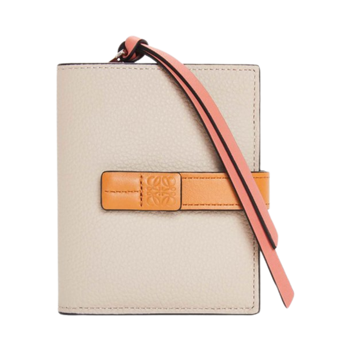 로에베 소프트 그레인드 카프스킨 컴팩트 집 월렛 라이트 오트 허니(Loewe Compact Zip Wallet in Soft Grained Calfskin Light Oat Honey)