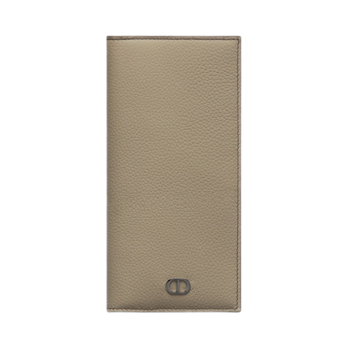 디올 버티컬 롱 지갑 베이지 그레인드 카프스킨 CD 아이콘 시그니쳐(Dior Vertical Long Wallet Beige Grained Calfskin CD Icon Signature) - 1