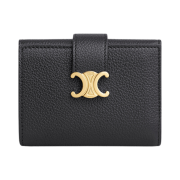 Celine Fine Wallet Celine Victoire in Supple Calfskin Black