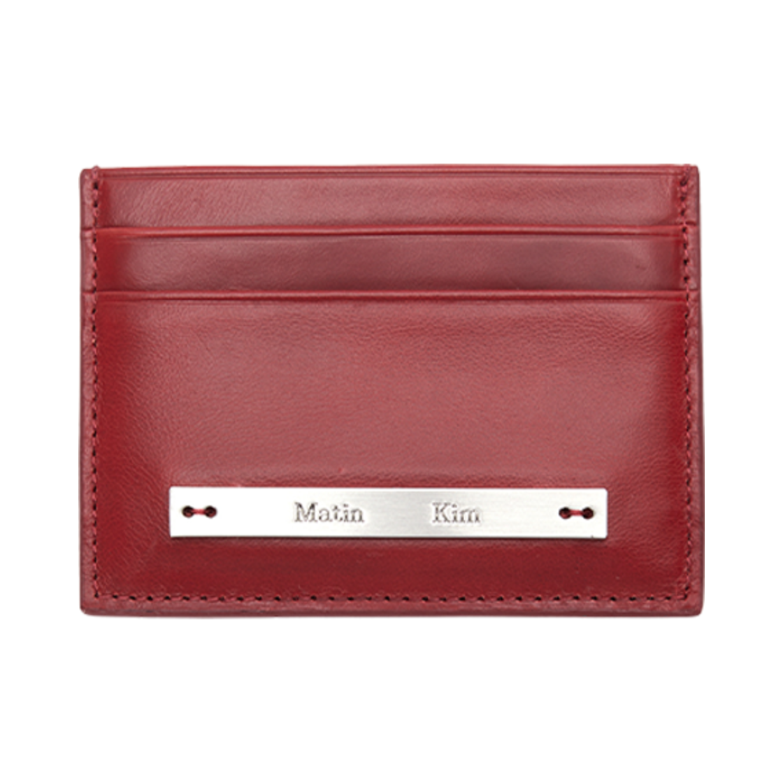 - Matin Kim Vintage Card Wallet Red