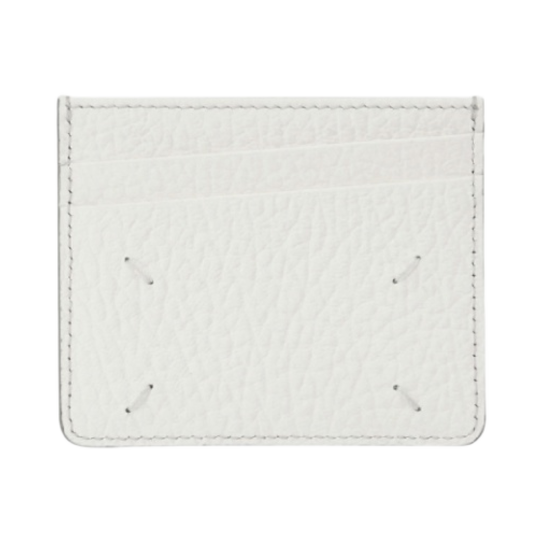 메종 마르지엘라 스티치 카드 홀더 화이트