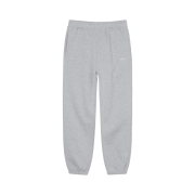 Stussy Overdyed Smooth Stock Logo Pants Grey Heather