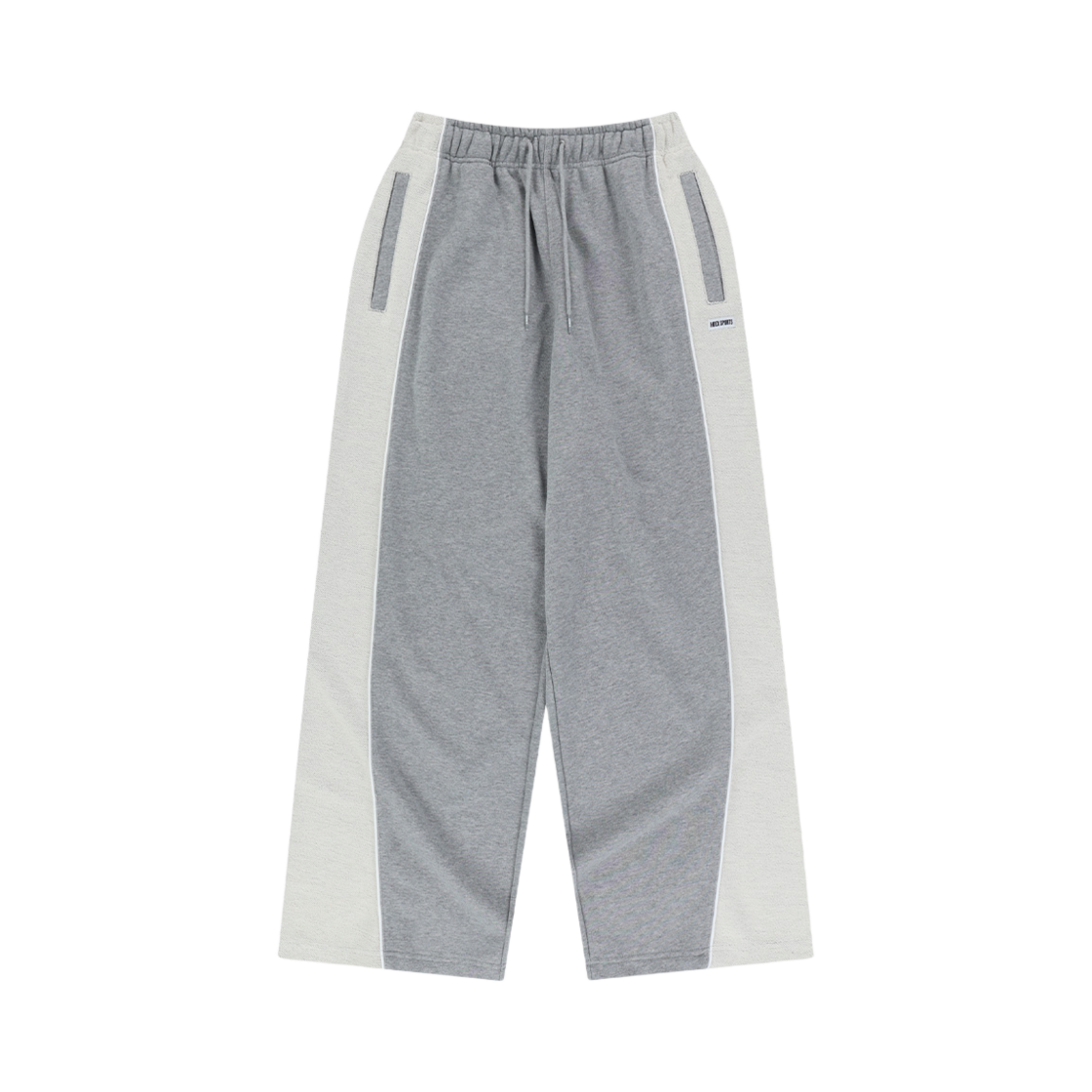 에이치덱스 우먼스 와이드 리버스 스웨트 팬츠 멜란지 그레이