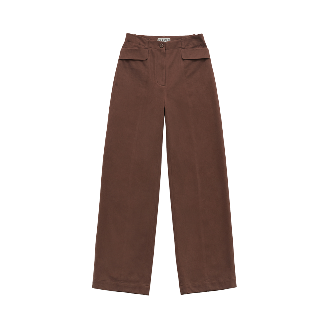 FV24C_PA03BR00 FARVEN Craft Pocket Pants Brick Brown