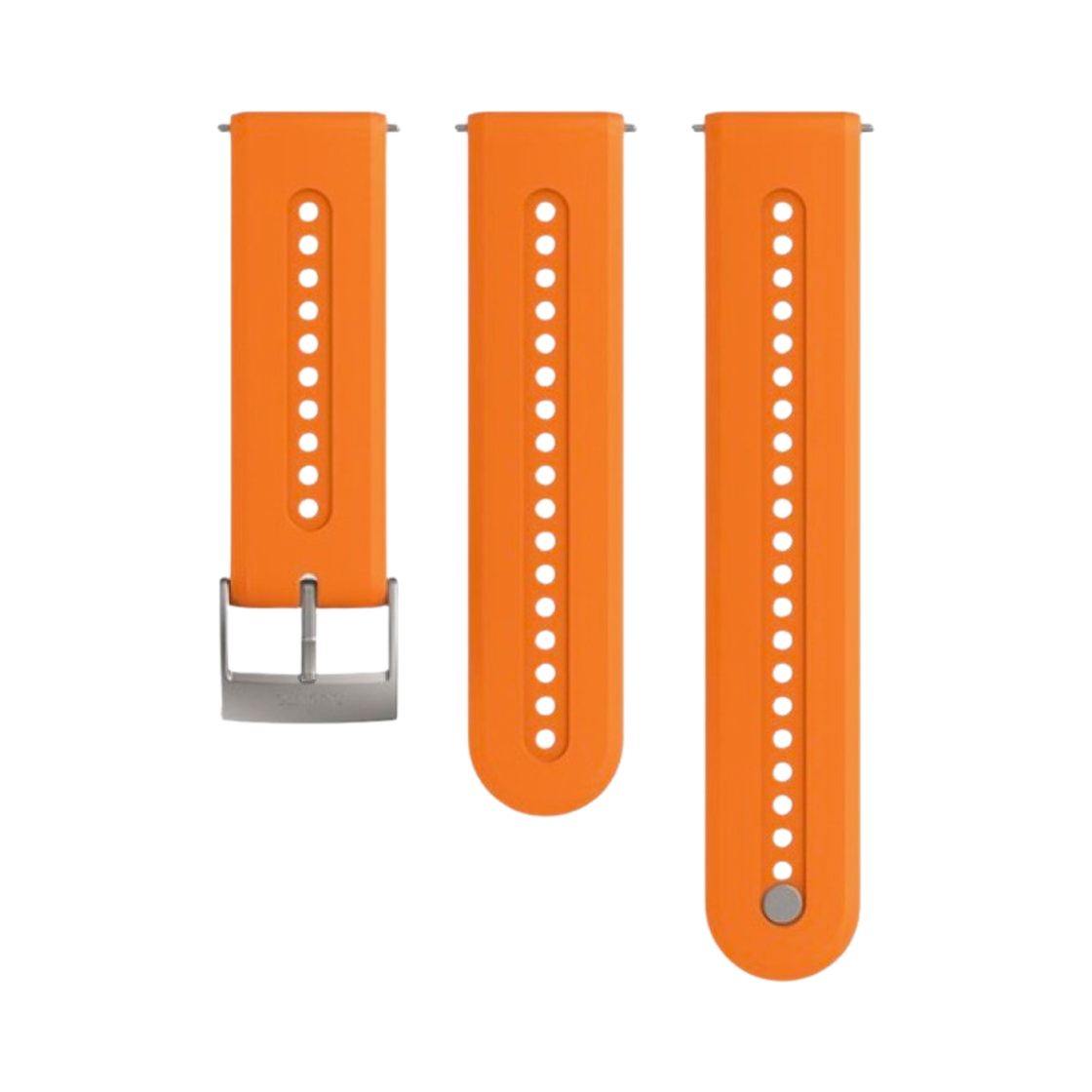 SS050688000 Suunto 24mm Athletic 7 Silicone Strap S & M Granite Orange